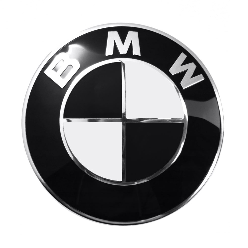Emblemat Znaczek Logo BMW na Maskę 82mm "8132375"